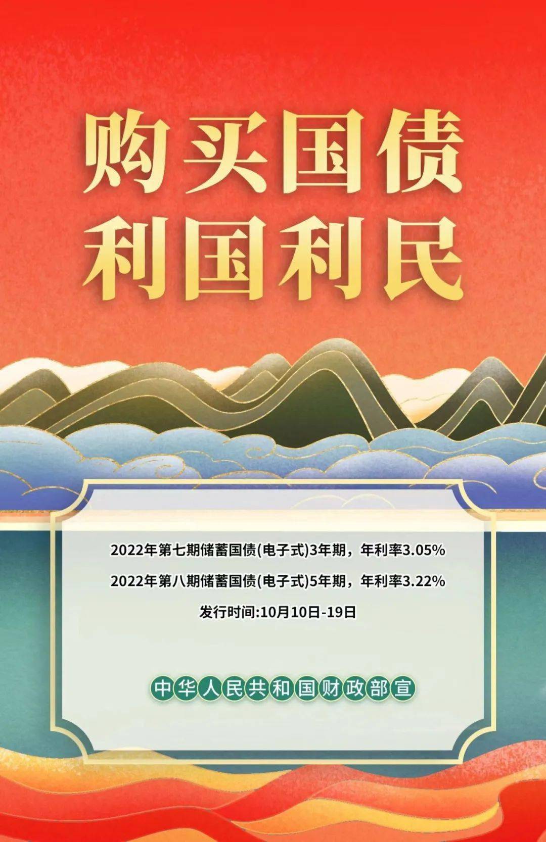 年利率较上月降5个基点 今年最后一批凭证式国债10月10日开抢