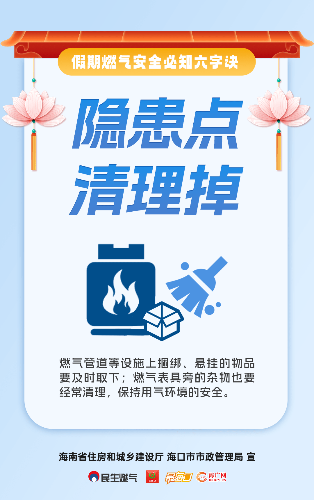 燃气安全“六字诀”请牢记！