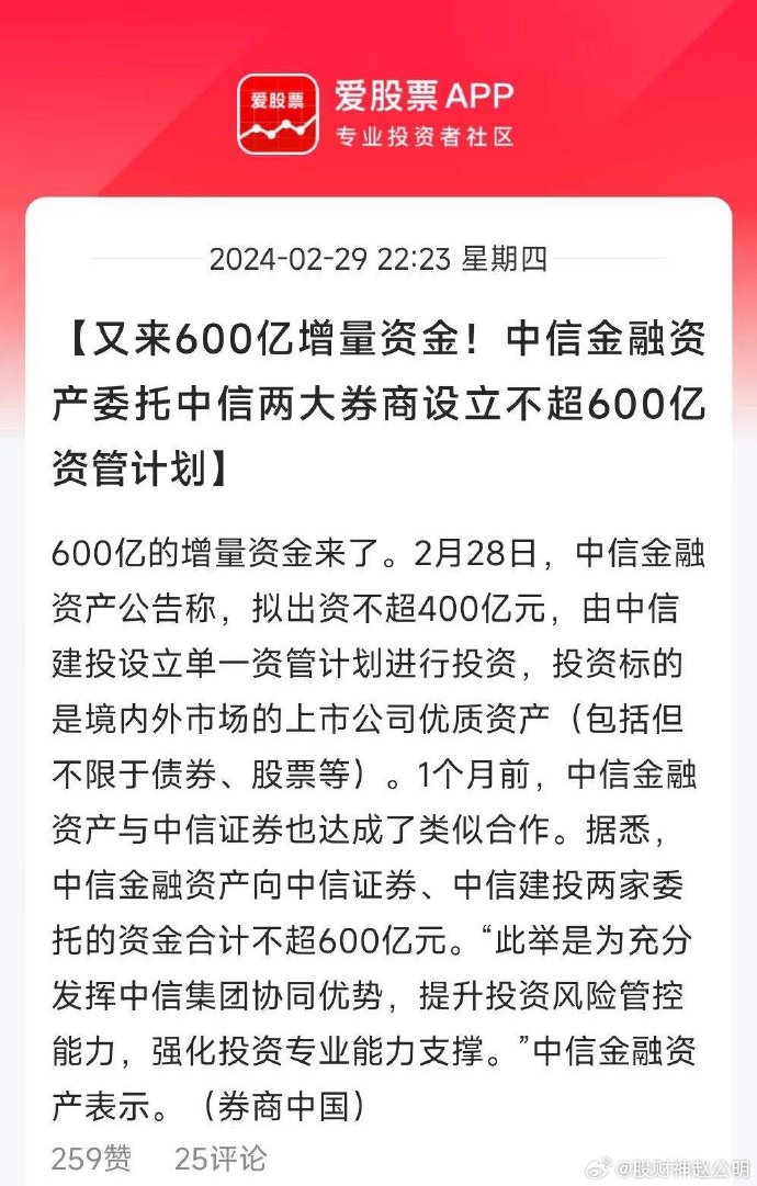 增量资金来了！含“金”量超高！