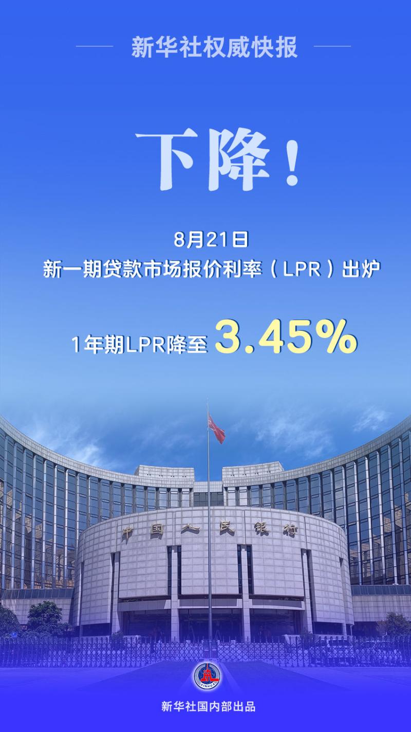 中国LPR连续4个月保持不变 专家称降息可能性仍大