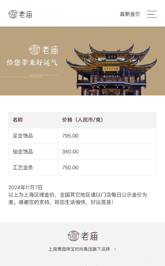 站上900元/克！长沙金饰价再创历史新高！