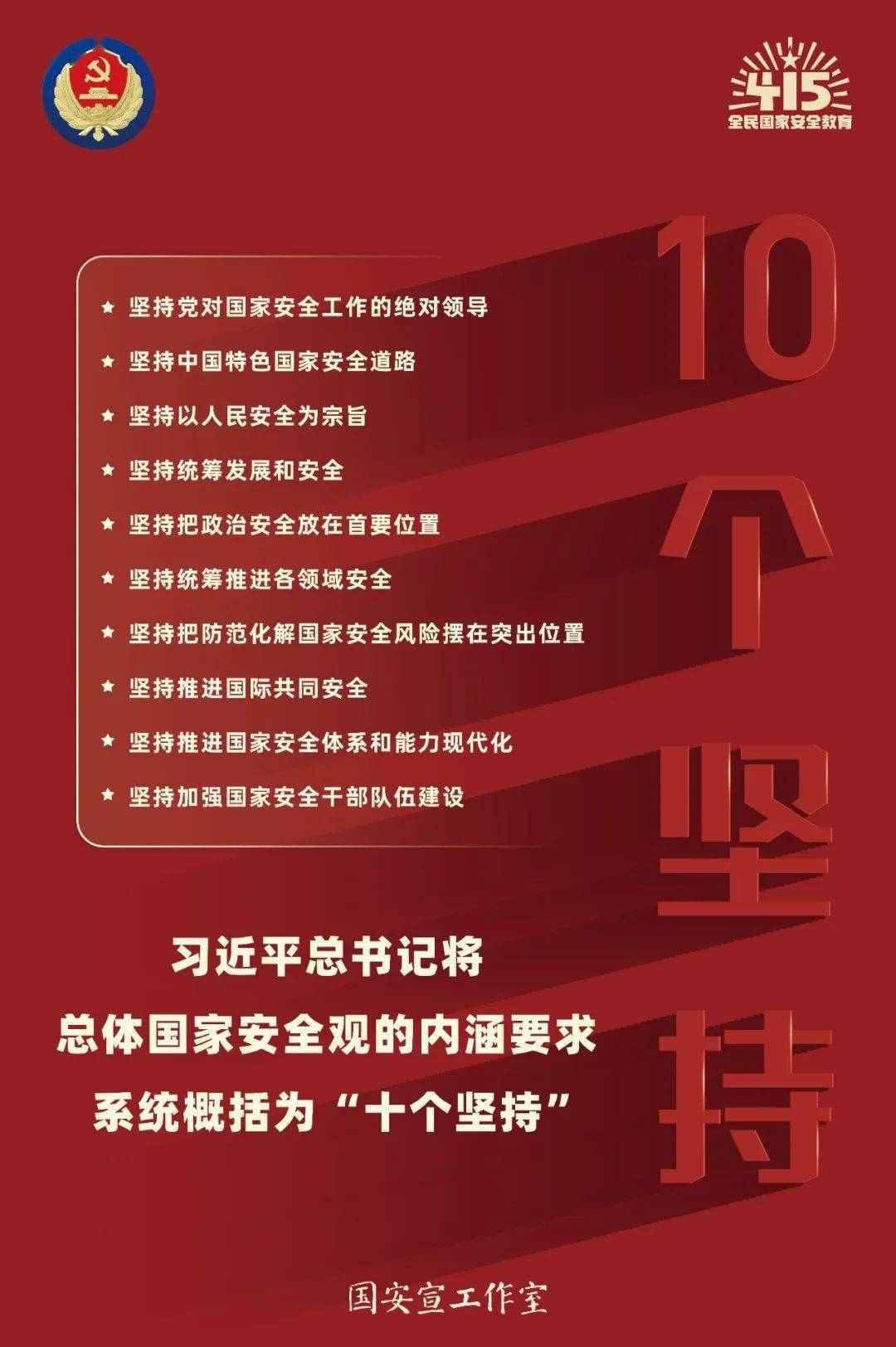 全民国家安全教育日法治宣传海报来了！免费下载使用