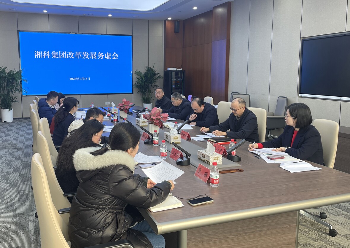 湘科集团召开2025年一季度经济运行分析会