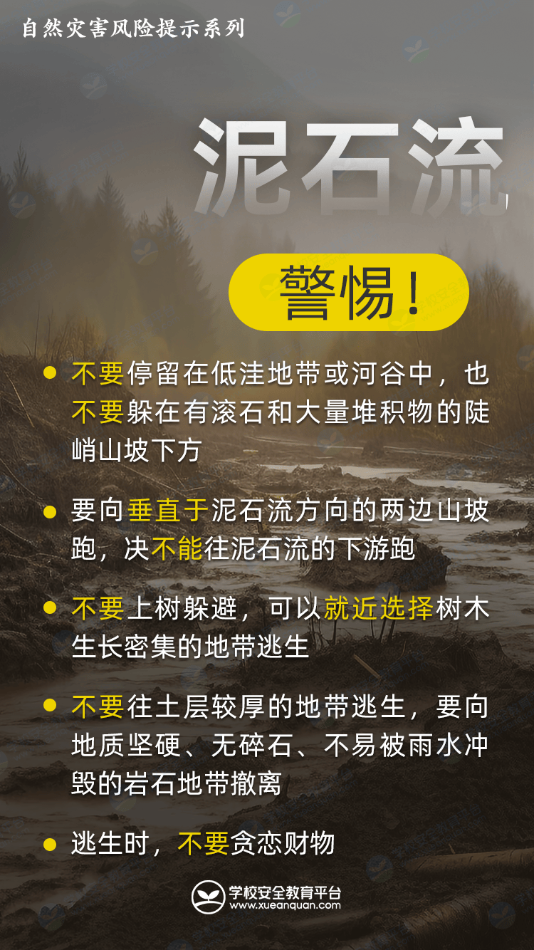 遭遇自然灾害如何避险逃生？