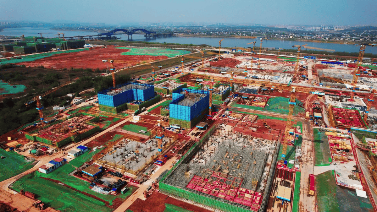 提前52天！湖南大学科创港校区二标段项目主体结构封顶