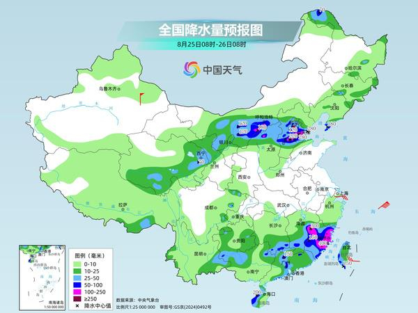 华南沿海强降雨频繁局地有大暴雨 北方多地闷热将缓解